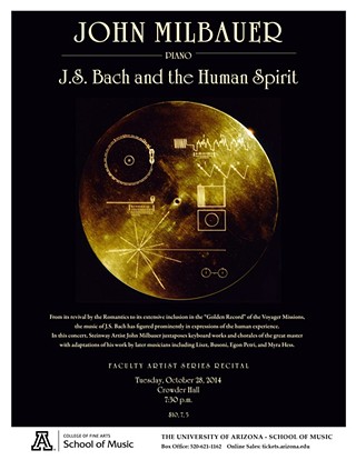 J.S. Bach and the Human Spirit with Steinway Artist John Milbauer