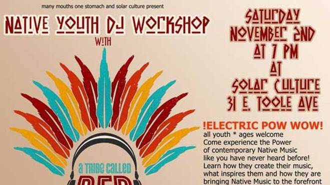 Native Youth DJ Workshop with A Tribe Called Red