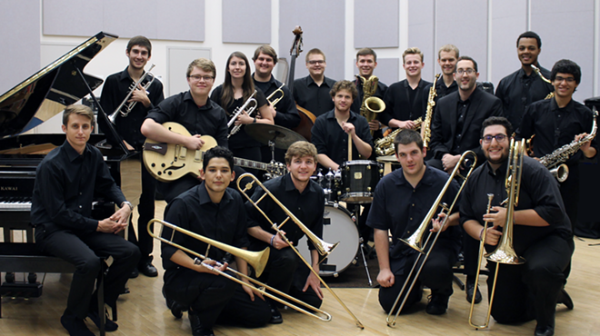 AN EVENING WITH THE UNIVERSITY OF ARIZONA STUDIO JAZZ BAND Directed by Dr. Angelo Versace