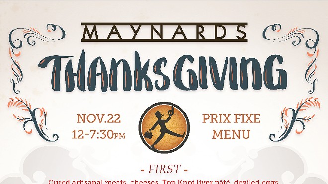 Thanksgiving Dinner at Maynards