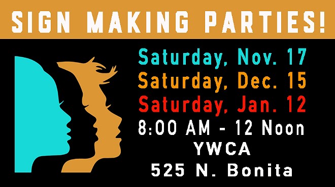 Tucson Women's March Sign-Making Party