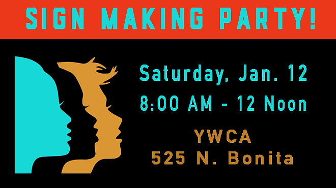 Tucson Women's March 2019 Sign-Making Party