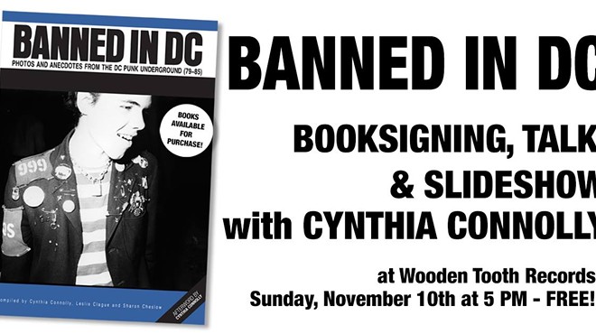 Banned In DC: Cynthia Connolly book signing, talk, & slideshow