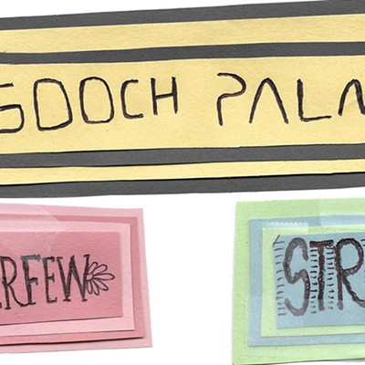Gooch Palms, Feverfew and Stripes live show