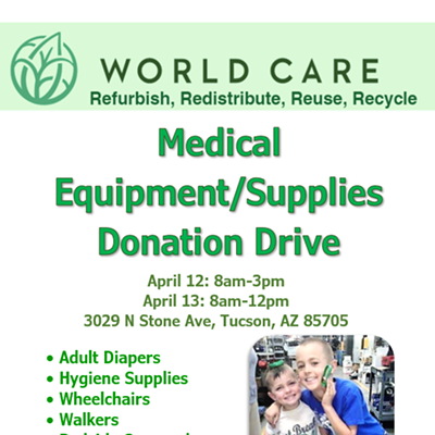 Local Nonprofit Collecting Medical Supplies at Donation Drive