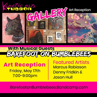 Art Reception & Barefoot on Bumblebees band