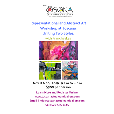 Flyer for Abstract and Representational Workshop