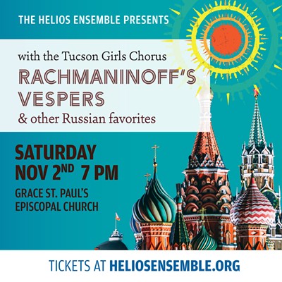 The Helios Ensemble presents Rachmaninoff's Vespers & more!