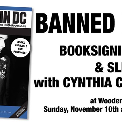 Banned In DC: Cynthia Connolly book signing, talk, & slideshow