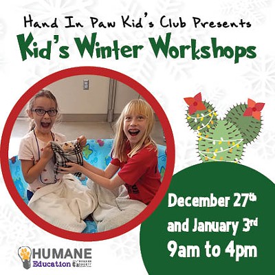 HSSA Kid’s Winter Workshops