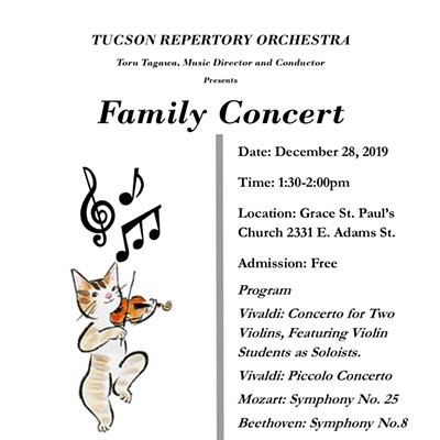 Tucson Repertory Orchestra: Family Concert