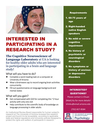 Participants wanted: A brain and language study