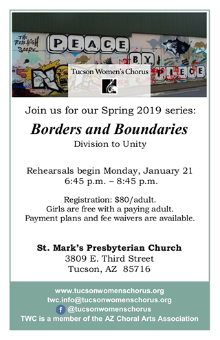 Tucson Women's Chorus Spring Series 2019