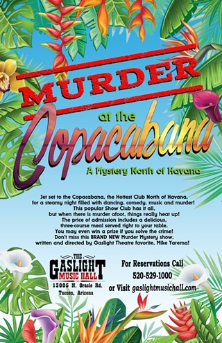 Murder at the Copacabana, A Mystery North of Havana!