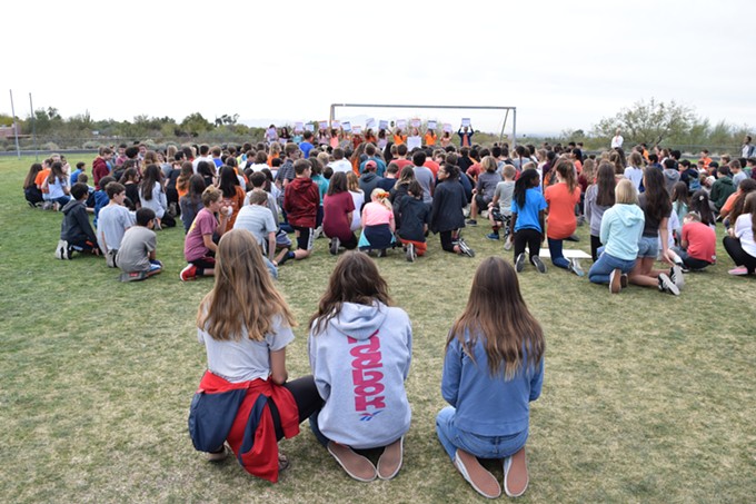 Our Future is Marching: local students call for an end to gun violence
