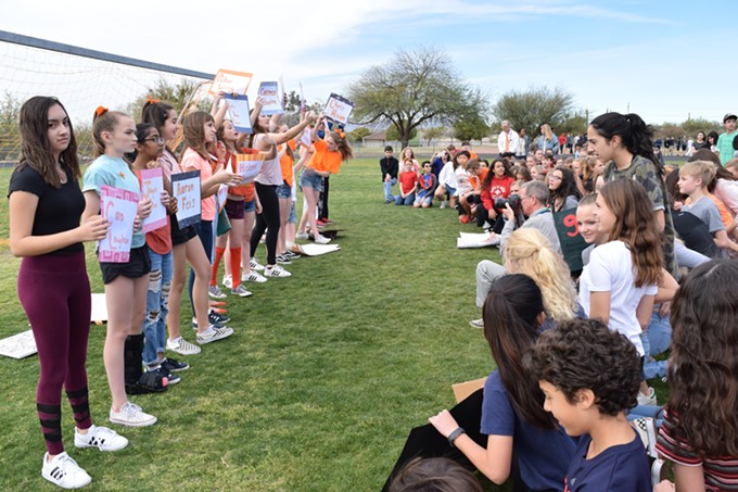 Our Future is Marching: local students call for an end to gun violence