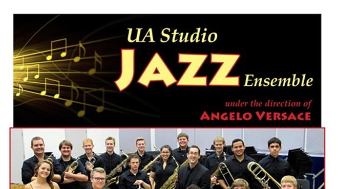 UA Studio Jazz Ensemble in concert under the direction of Angelo Versace