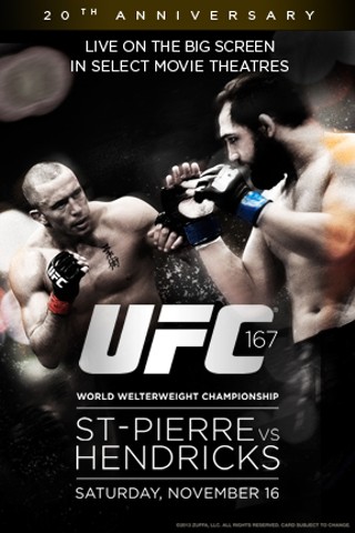 UFC 167: St-Pierre vs. Hendricks
