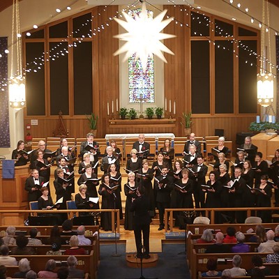 Arizona Repertory Singers performs "Rejoice and Be Merry" at Grace St. Paul's Episcopal Church, December 2019.