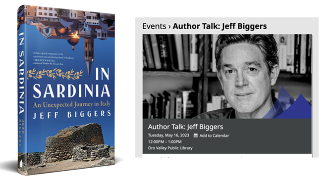 Author Jeff Biggers presents new book on Italy: In Sardinia: An Unexpected Journey in Italy