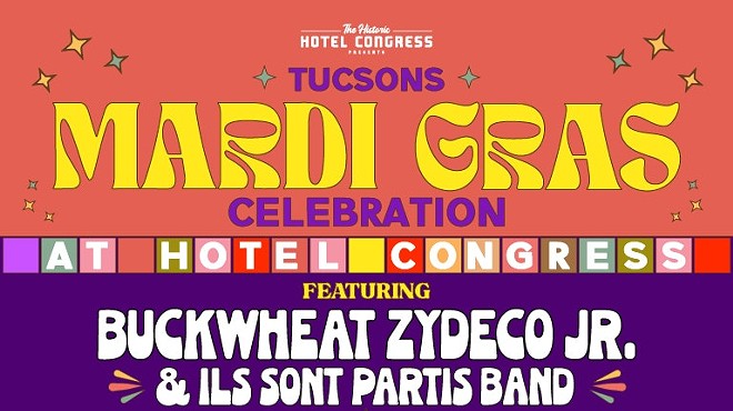 Buckwheat Zydeco Jr, Biggest Mardi Gras Party in Tucson!
