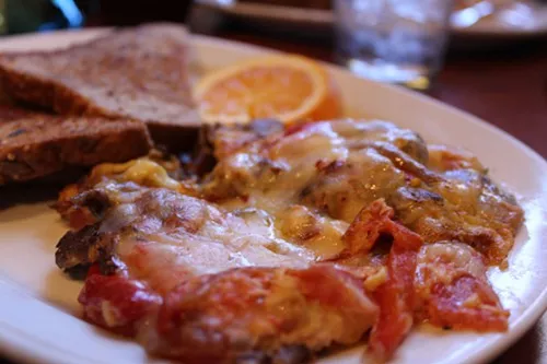 Cafe a la CArts Arizona Omelet: How do you go wrong with Anita Street Market chorizo?