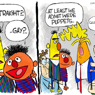 Claytoon of the Day: Bert, Ernie, and Squirmy