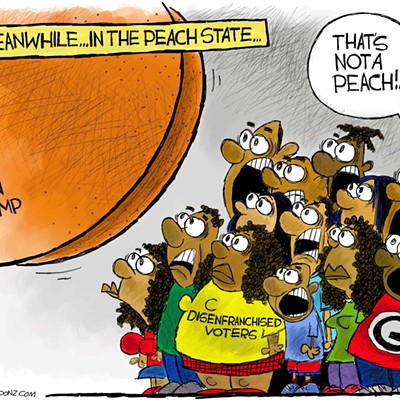 Claytoon of the Day: Butt In Georgia