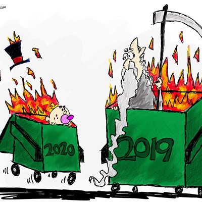 Claytoon of the Day: Goodbye 2019, Hello 2020