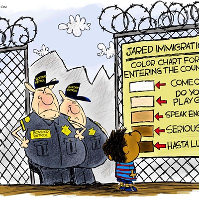 Claytoon of the Day: Jared Does Immigration
