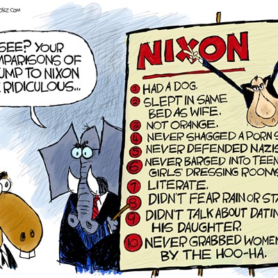 Claytoon of the Day: Nixon Derangement Syndrome