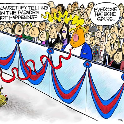 Claytoon of the Day: Parade Gets a Deferment