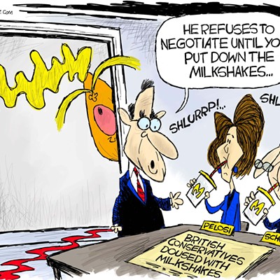 Claytoon of the Day: Shake It For Trump