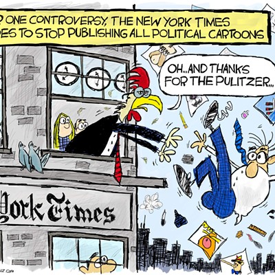 Claytoon of the Day: The Times Chickens Out