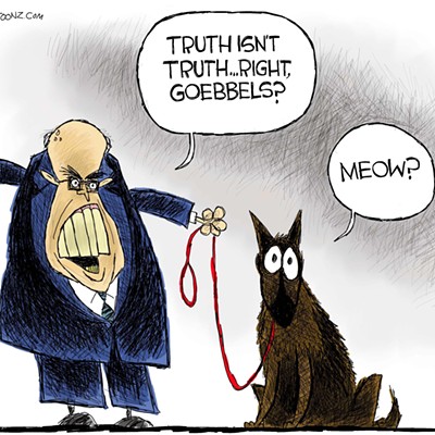 Claytoon of the Day: Truth Isn't Truth