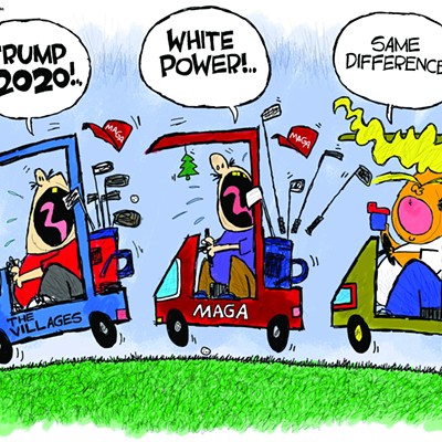 Claytoonz: Trump's White Power