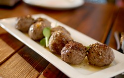Double Check Ranch meatballs. - HEATHER HOCH