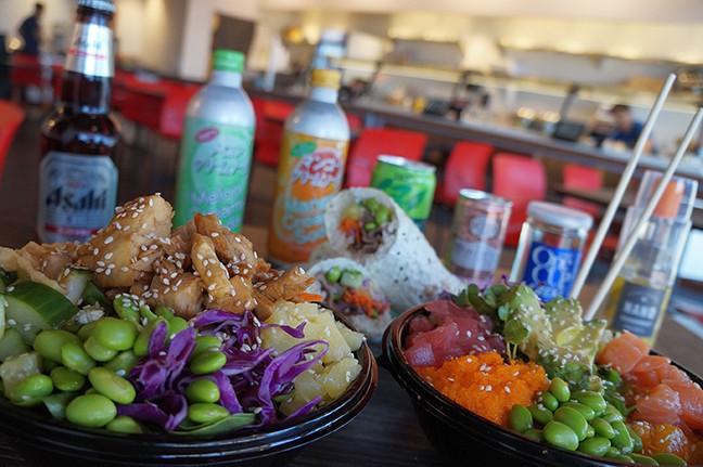 Hoki Poki offers a variety of fresh fish fast casual dishes.