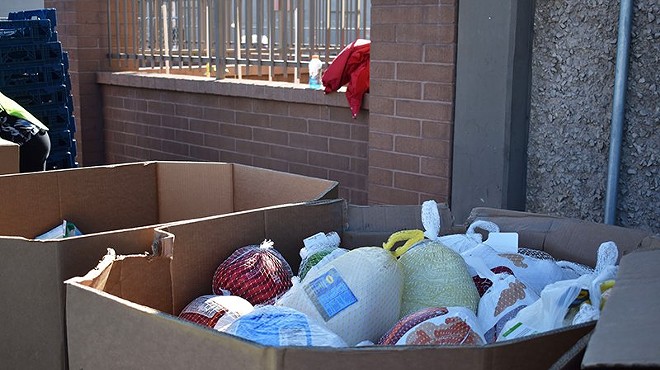 Food banks receive government assistance to fill bellies during the holidays