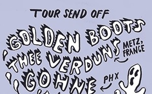 Golden Boots, Thee Verduns, Gohne live at Wooden Tooth