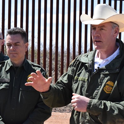 Interior Department Boss Visits Border Wall