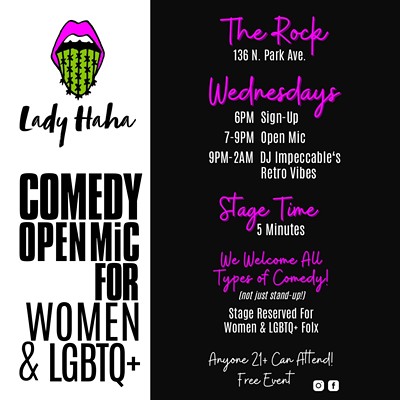 Lady Haha Comedy Open Mic for Women &LGBTQ+