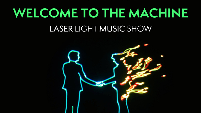 Laser Floyd's "Welcome to the Machine"