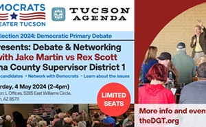 Live Debate by TheDGT.org and Tucson Agenda for Rex Scott and Jake Martin for Pima County Supervisor, District 1