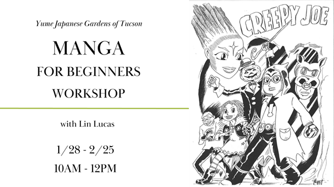 MANGA FOR BEGINNERS Workshop with Lin Lucas