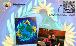 Mother Earth Paint Night at Roadhouse Cinemas