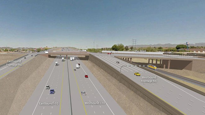 Northwest Nightmare Nears End: One-Lane Traffic Open at Ina Over I-10