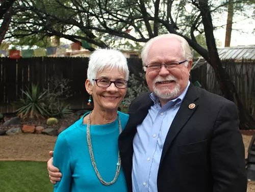 Ron Barbers priority: Catching up on family time with his wife, Nancy.