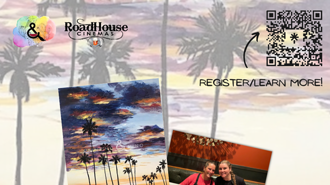 Sonoran Sunset Beginner Paint and Sip at Roadhouse Cinemas