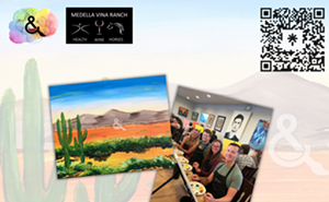 Spring Saguaro Paint and Sip at Medella Vina Ranch